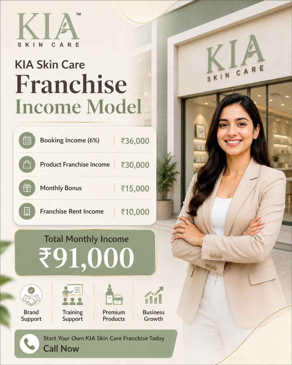 Premium skincare treatment at KIA Skin Care